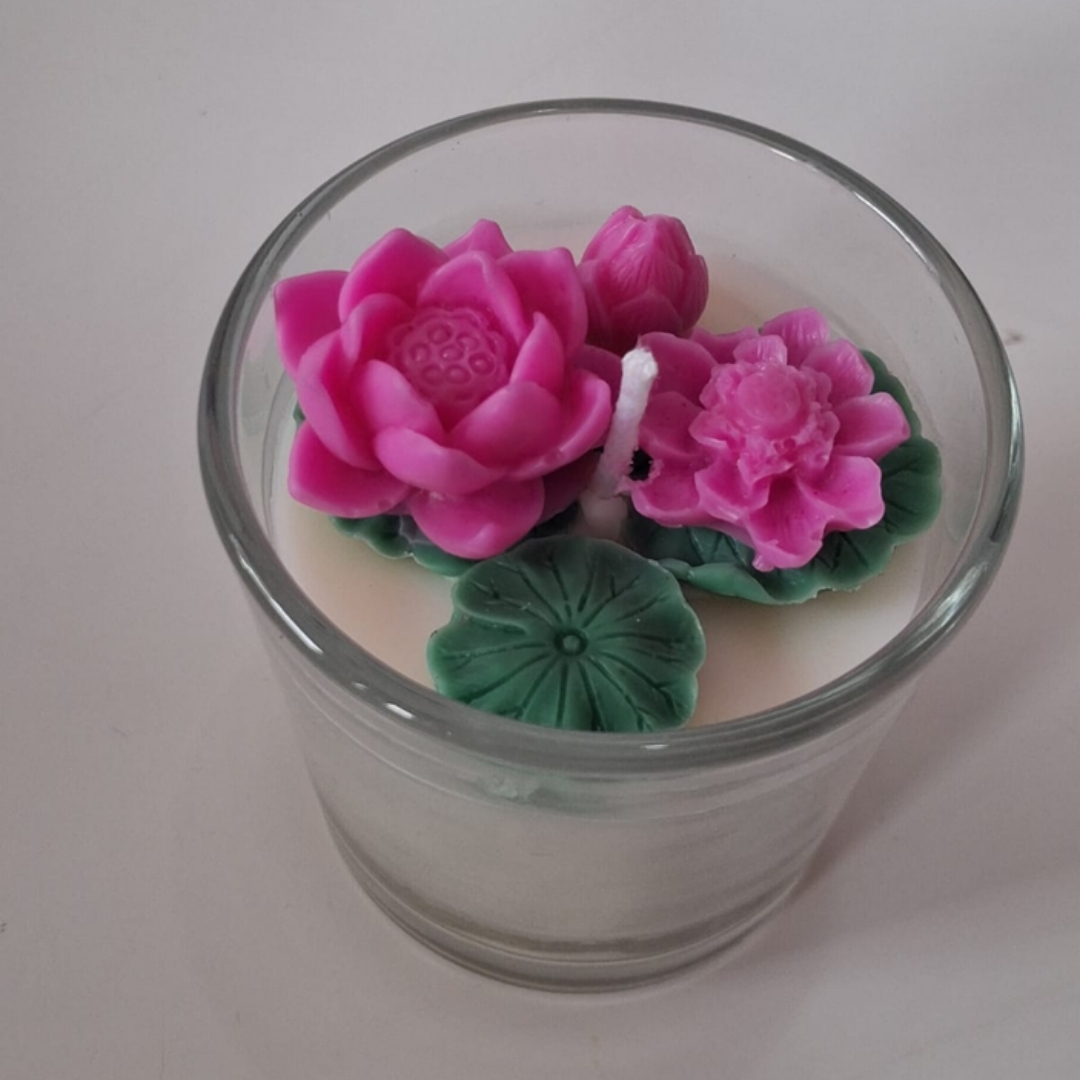 Lotus Candle