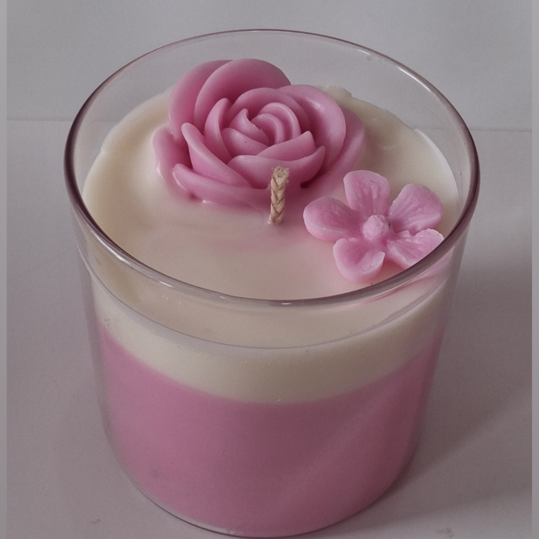 Rose Bloom Candle